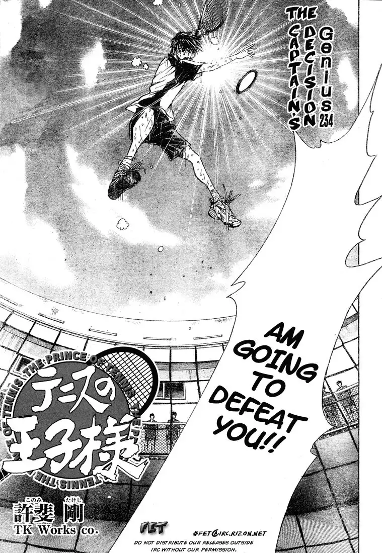 Prince of Tennis Chapter 234 3